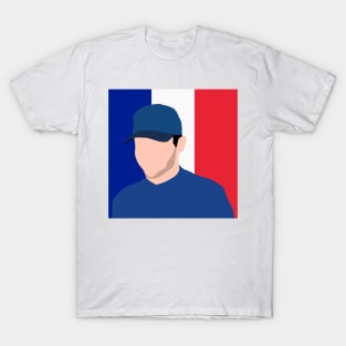 Esteban Ocon Face Art - Flag Edition T-Shirt